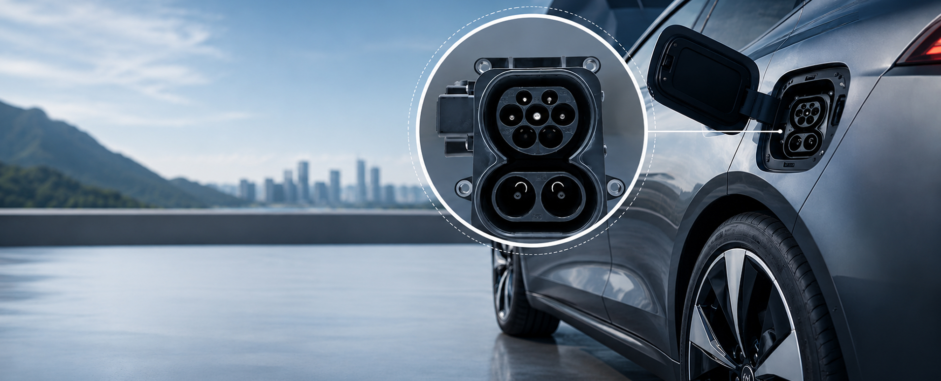 CCS2 EV Vehicle Inlet Platform