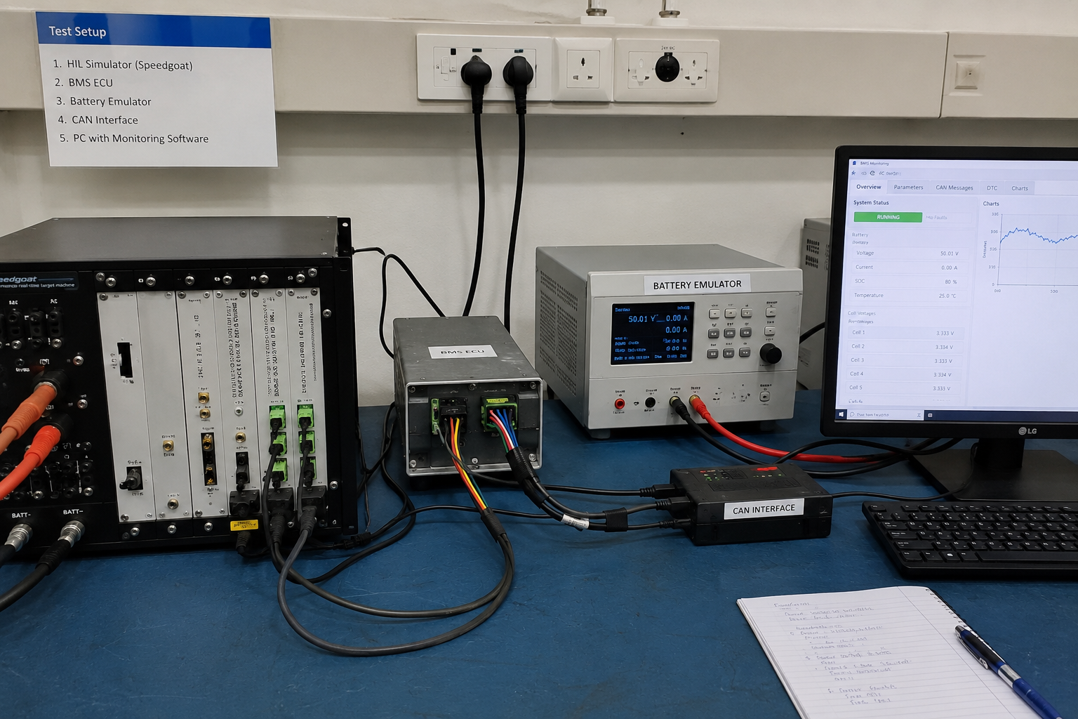 Test Setup